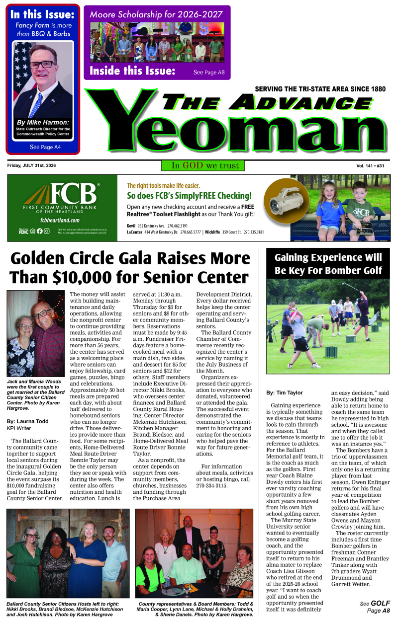 Advance Yeoman 7-31-26