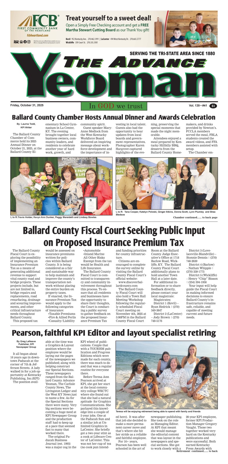 Advance Yeoman 10-31-2025