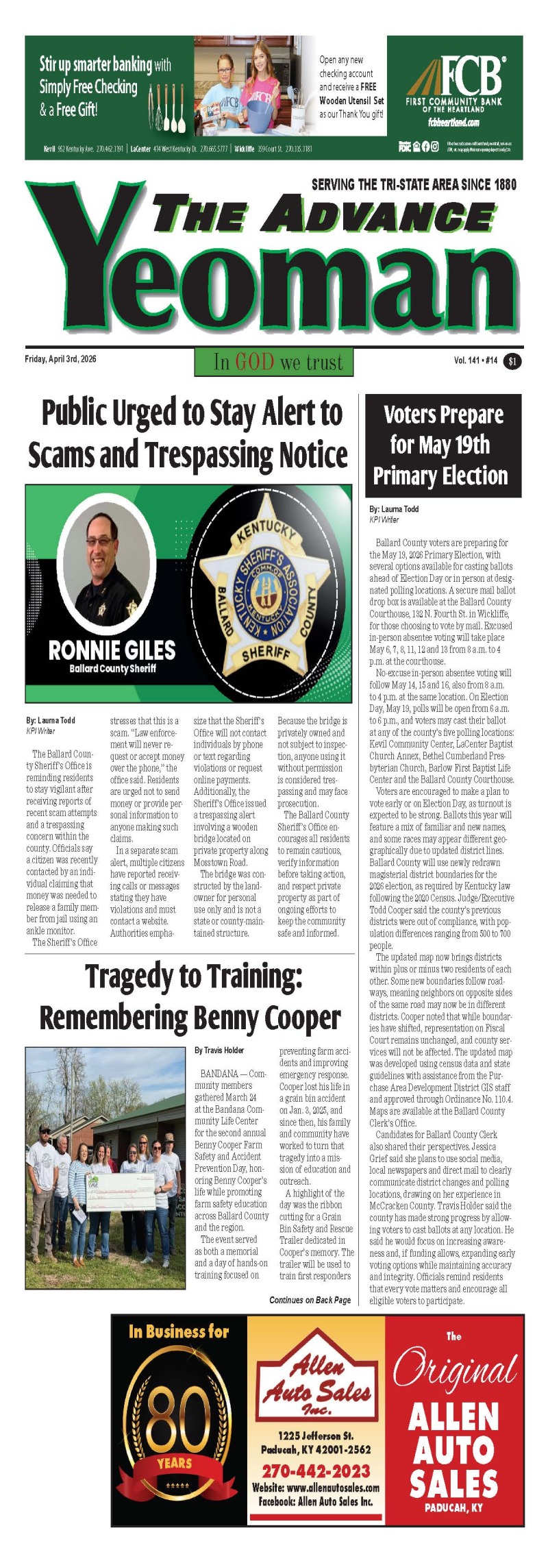 Advance Yeoman 4-3-26