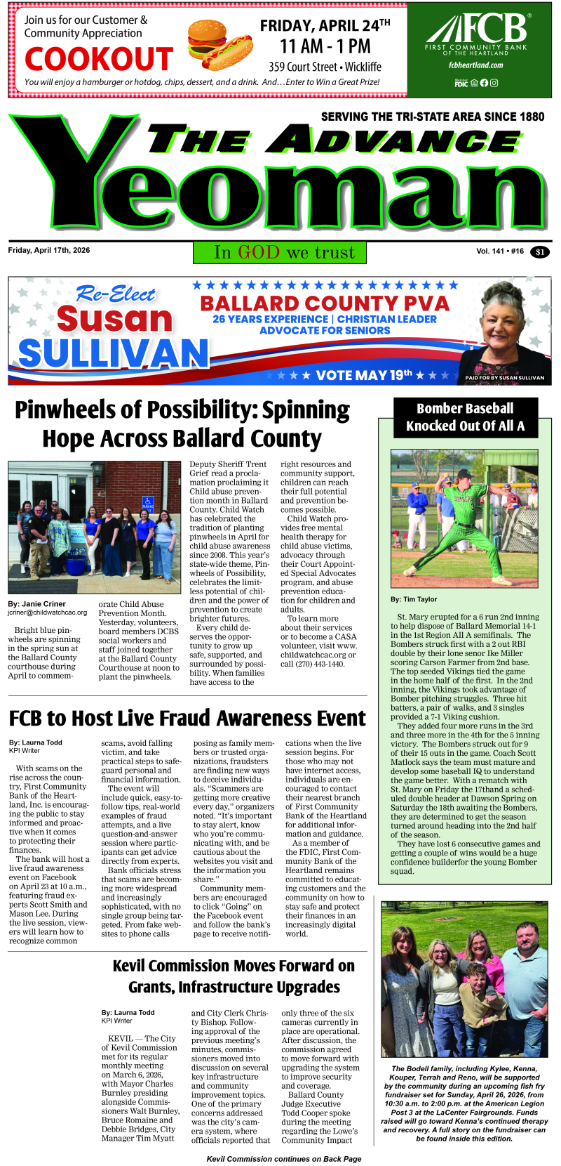 Advance Yeoman 4-16-26