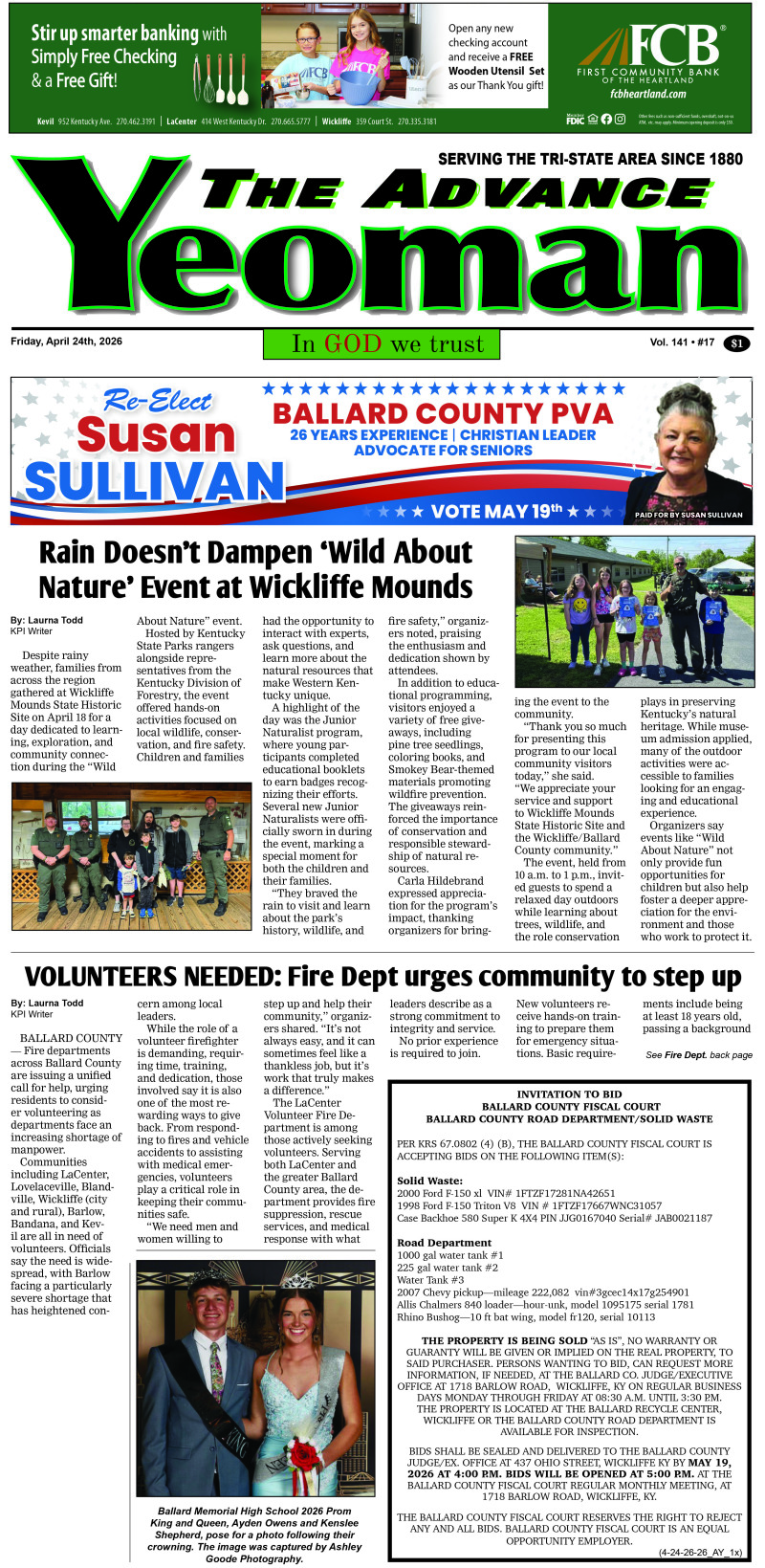 Advance Yeoman 4-24-26