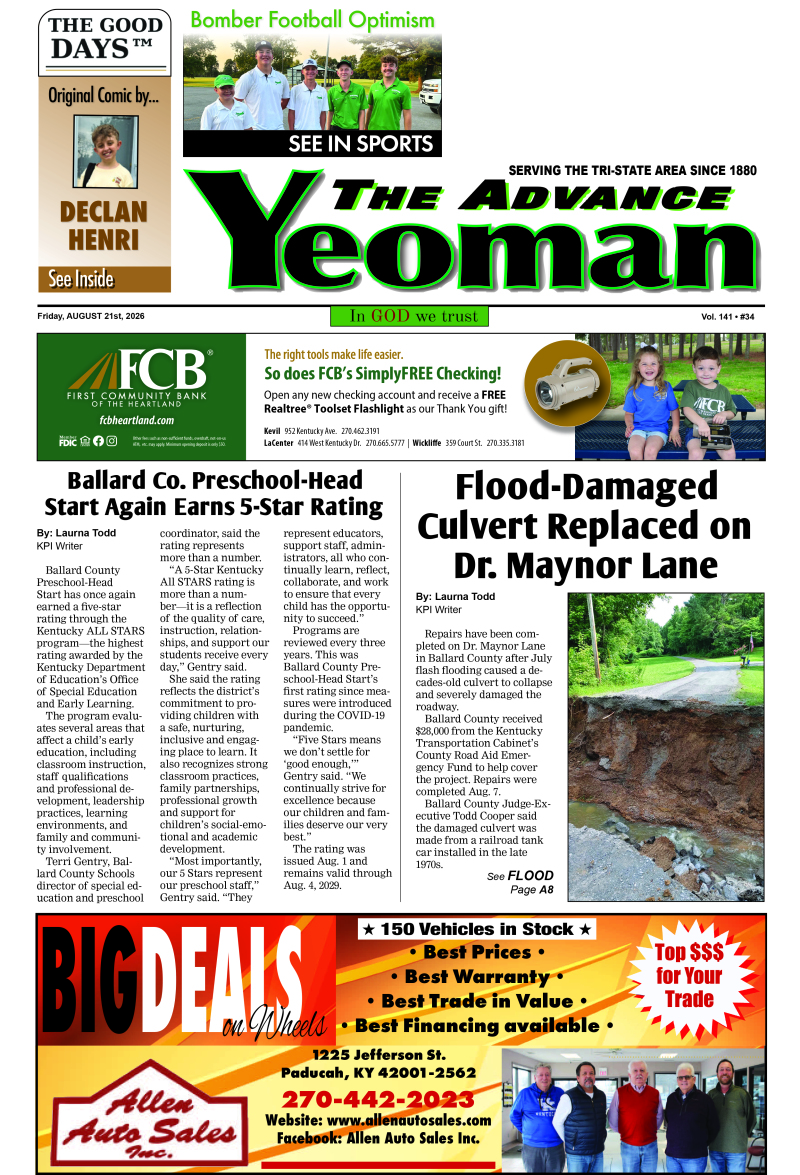 Advance Yeoman 8-21-26