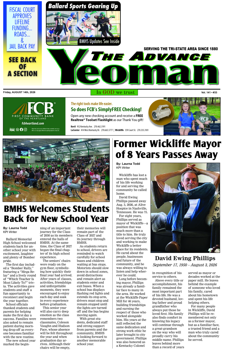 Advance Yeoman 8-14-26