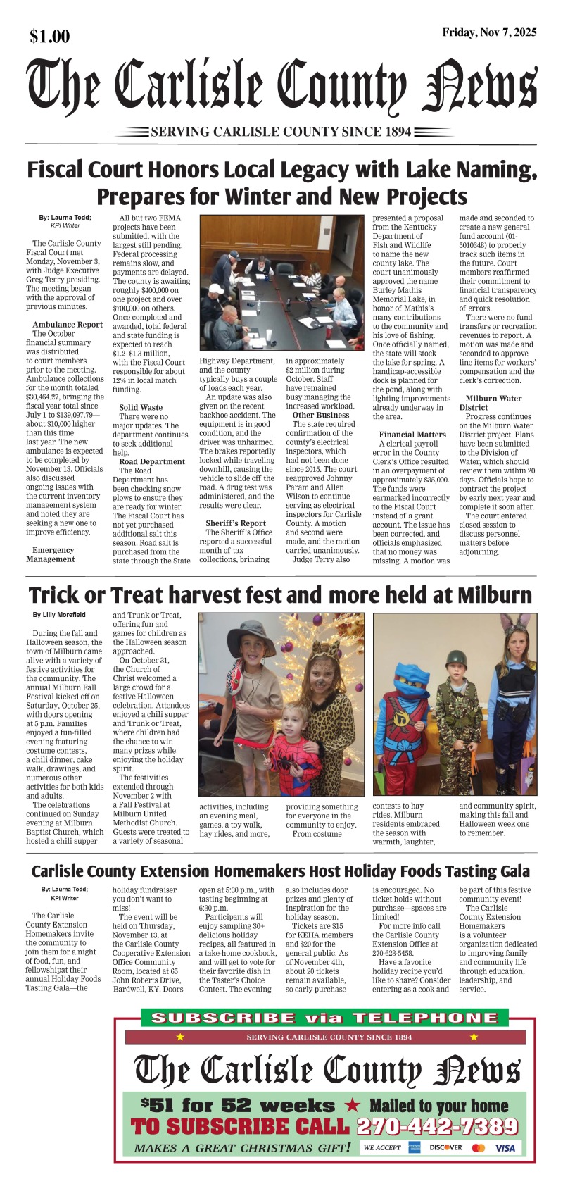 Carlisle County News 11-7-25