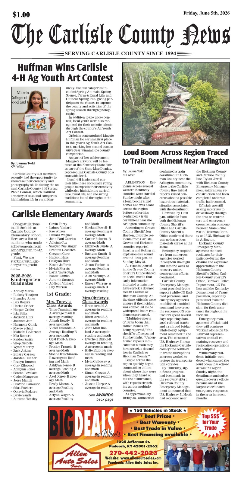 Carlisle County News 6-5-26