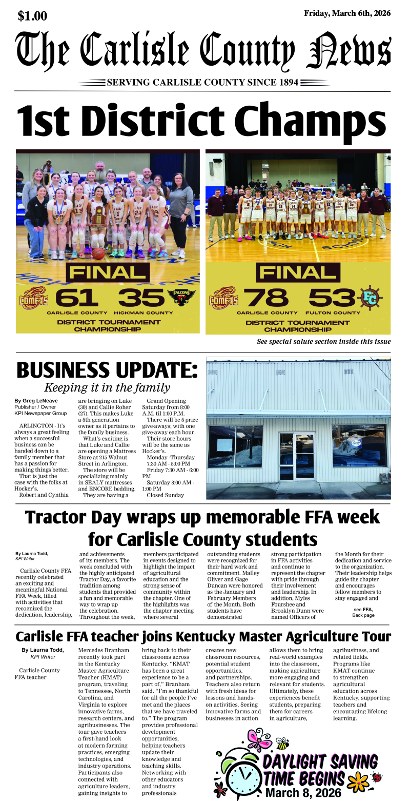 Carlisle County News 3-6-26