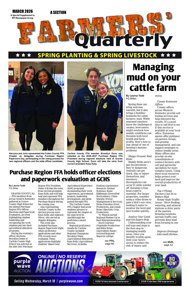 Farmers' Quarterly March  2026