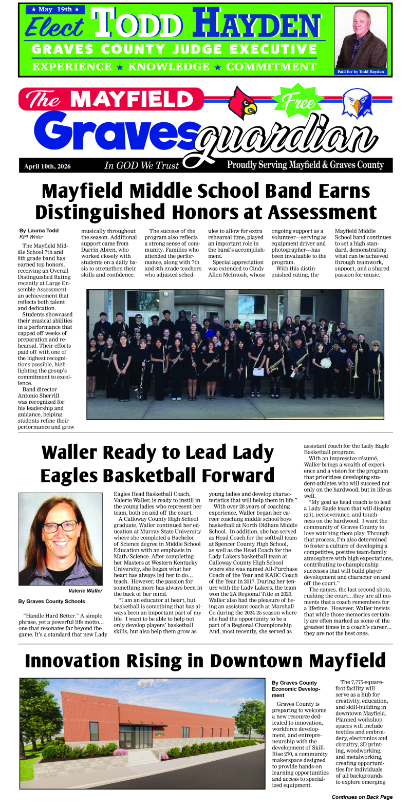 The Graves Guardian 4-10-26