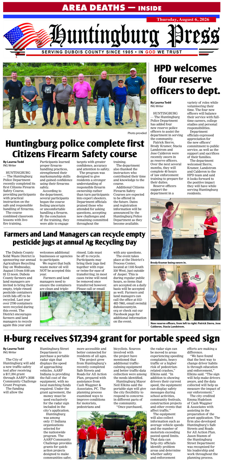 The Huntingburg Press 8-6-26