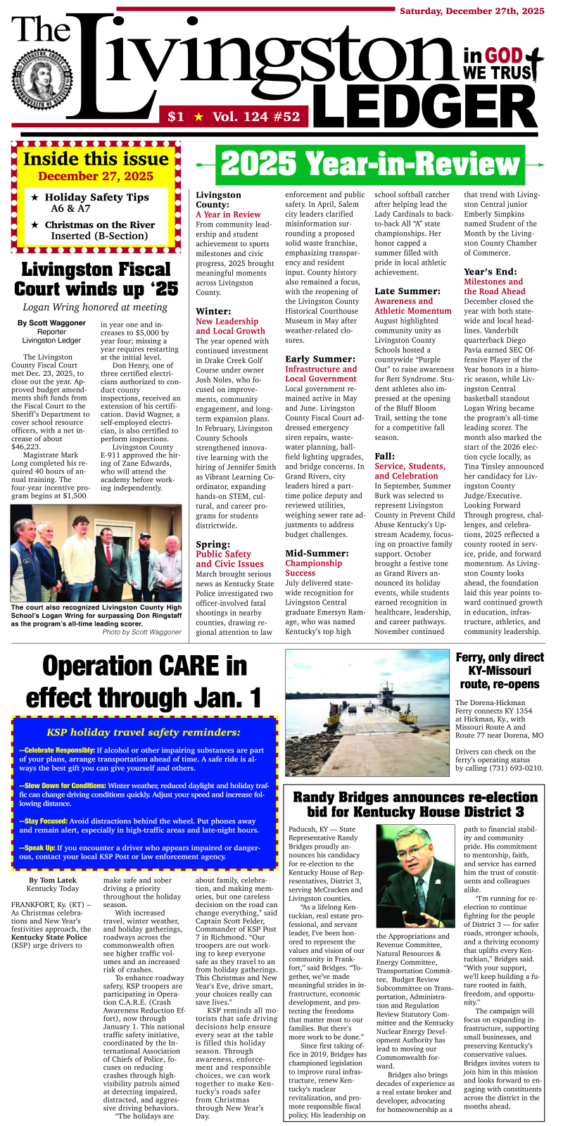 Livingston Ledger 12-26-25