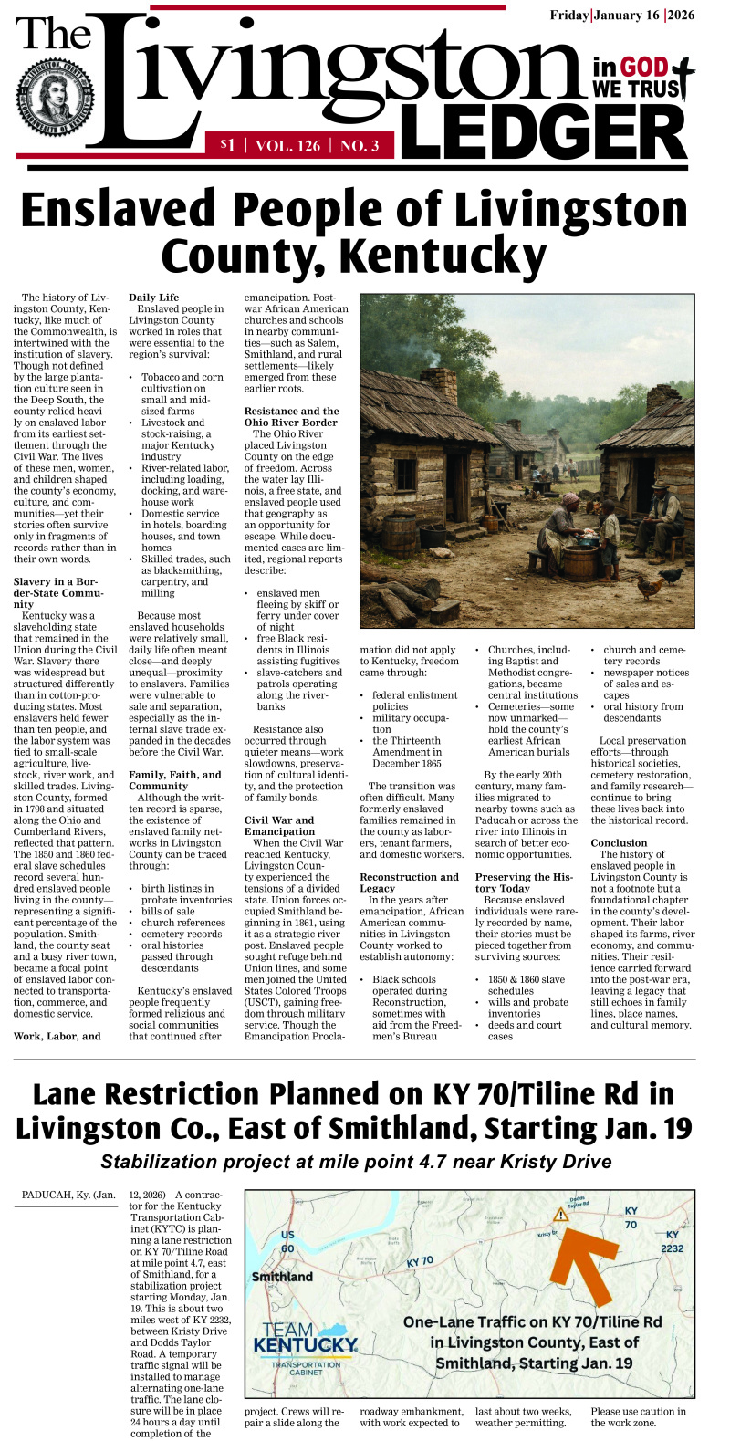 Livingston Ledger 1-16-26