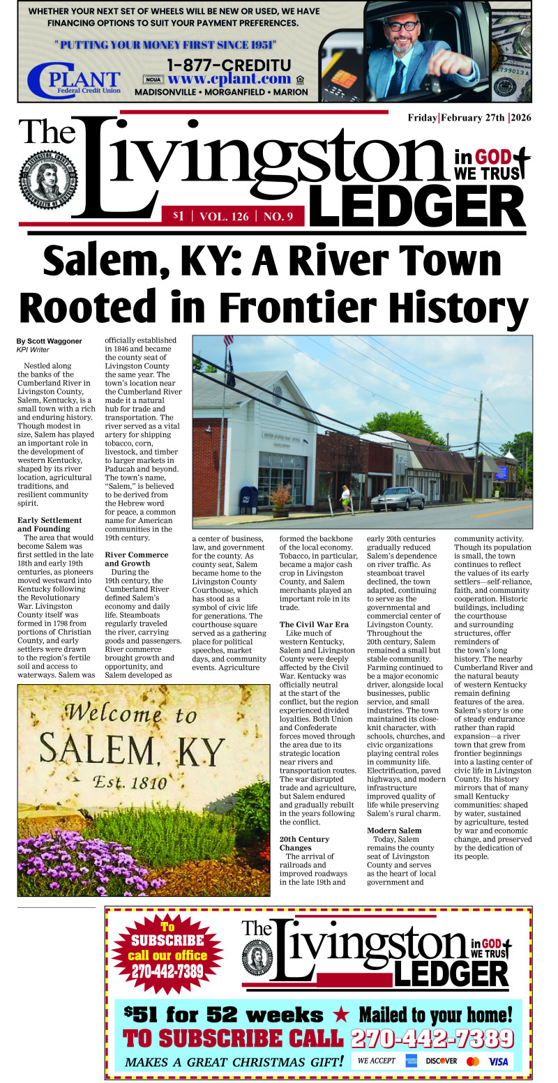Livingston Ledger 2-27-26