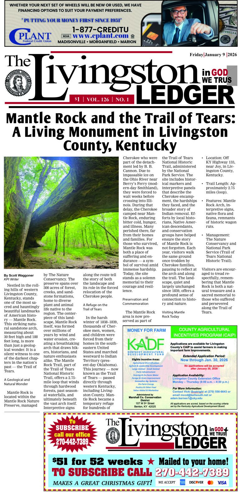 Livingston Ledger 1-9-26