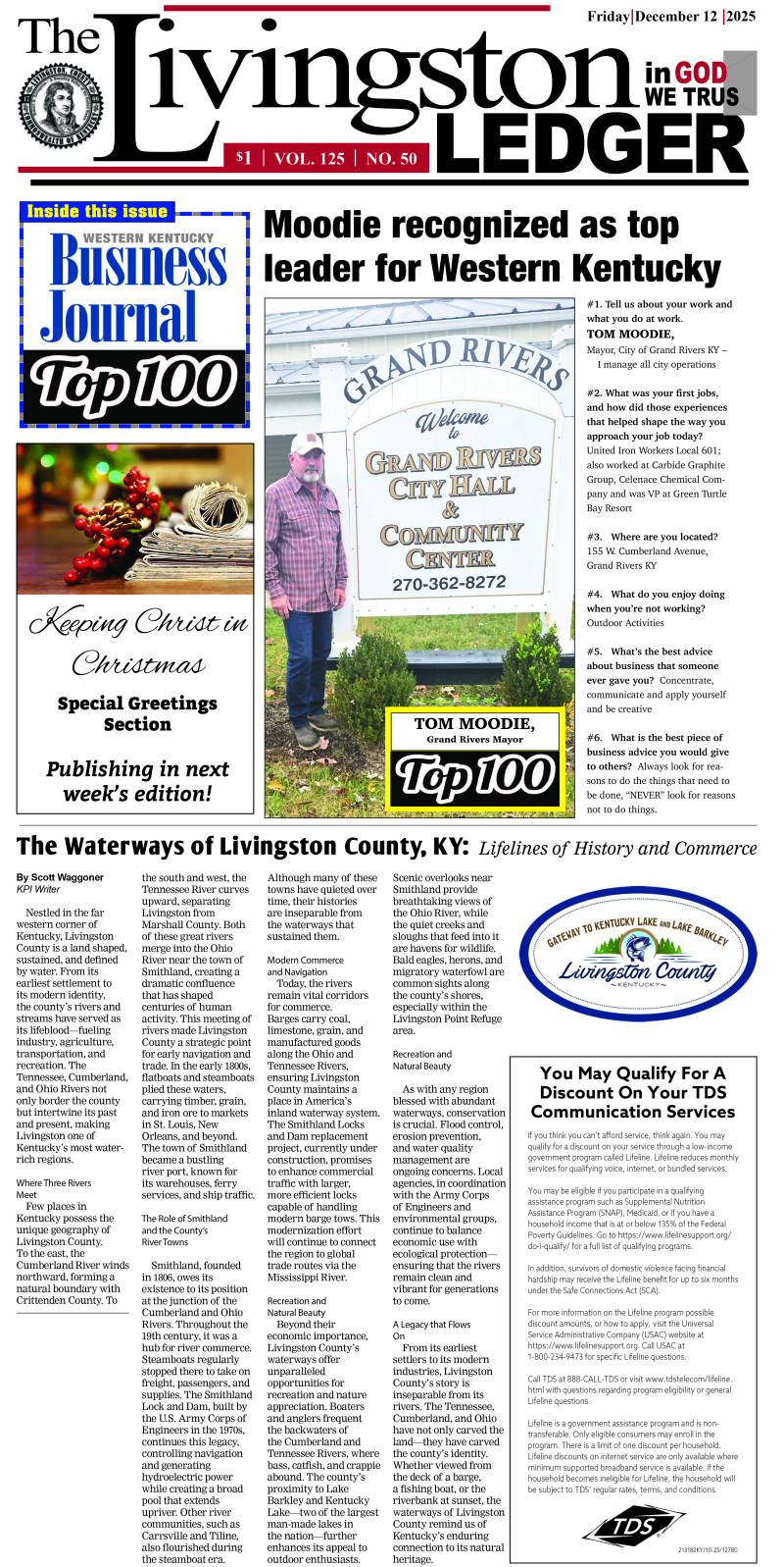 Livingston Ledger 12-12-25