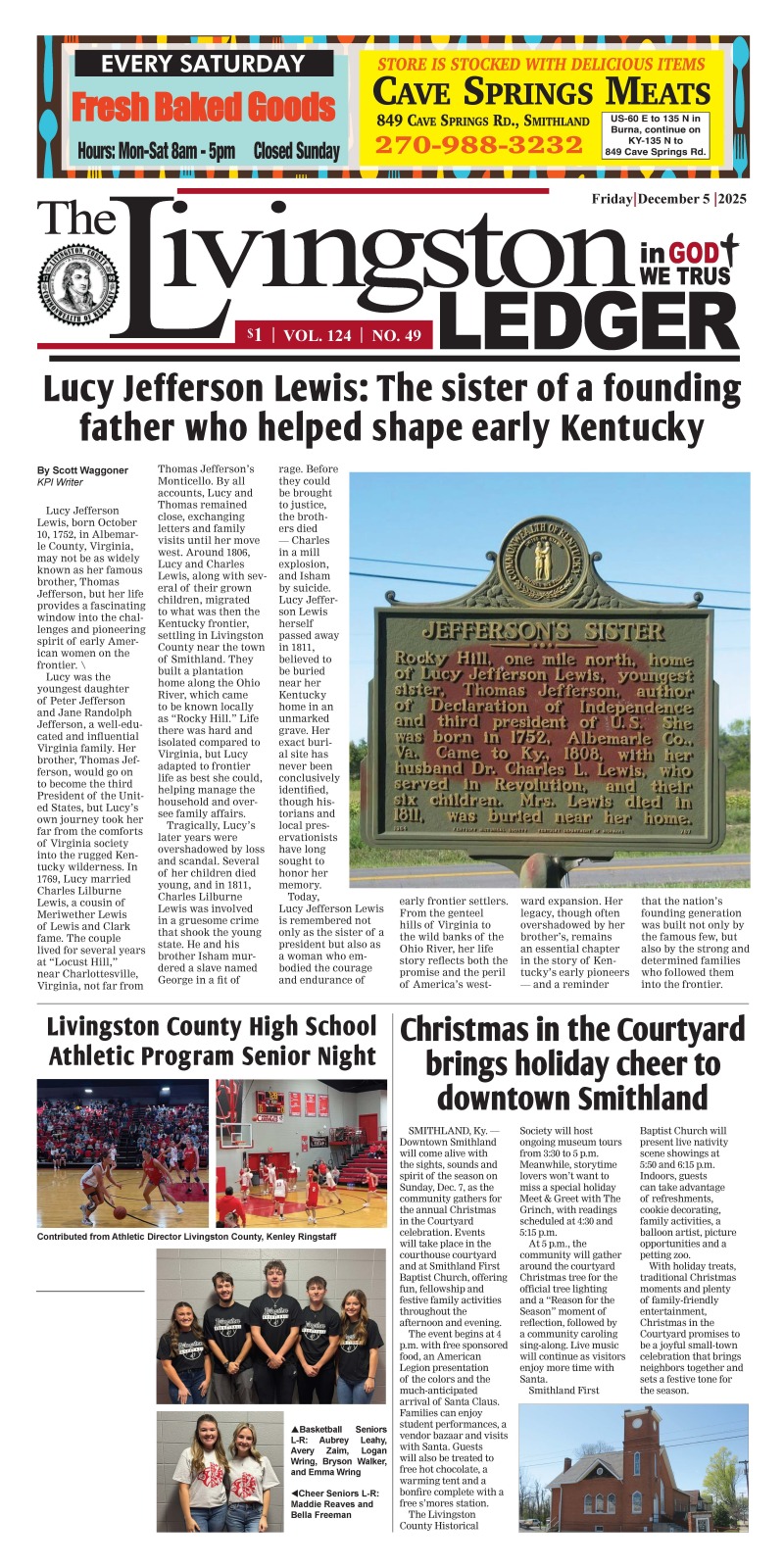 Livingston Ledger 12-5-25