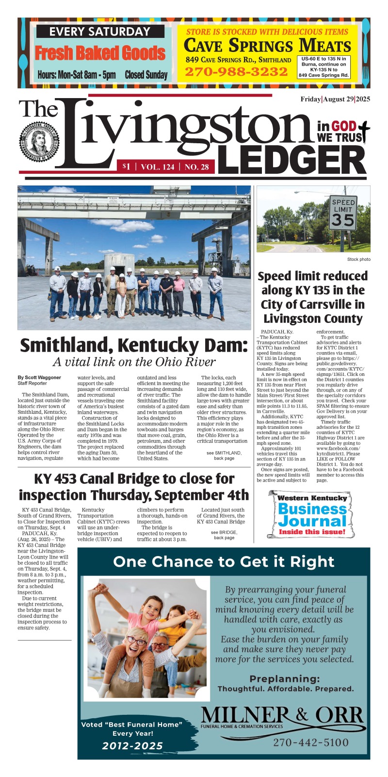 Livingston Ledger 8-29-25