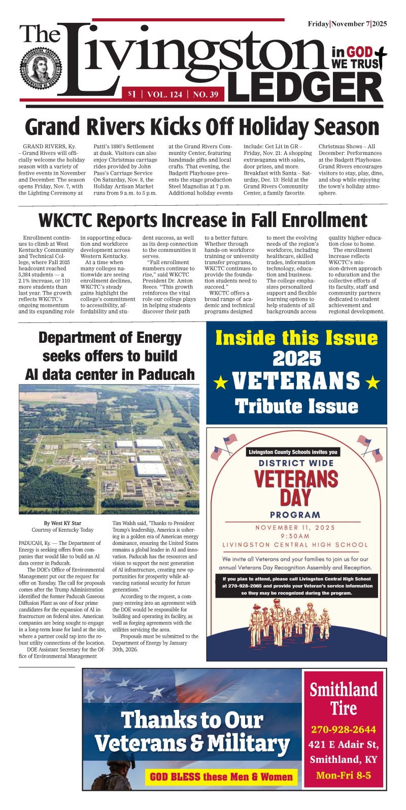 Livingston Ledger 11-7-25