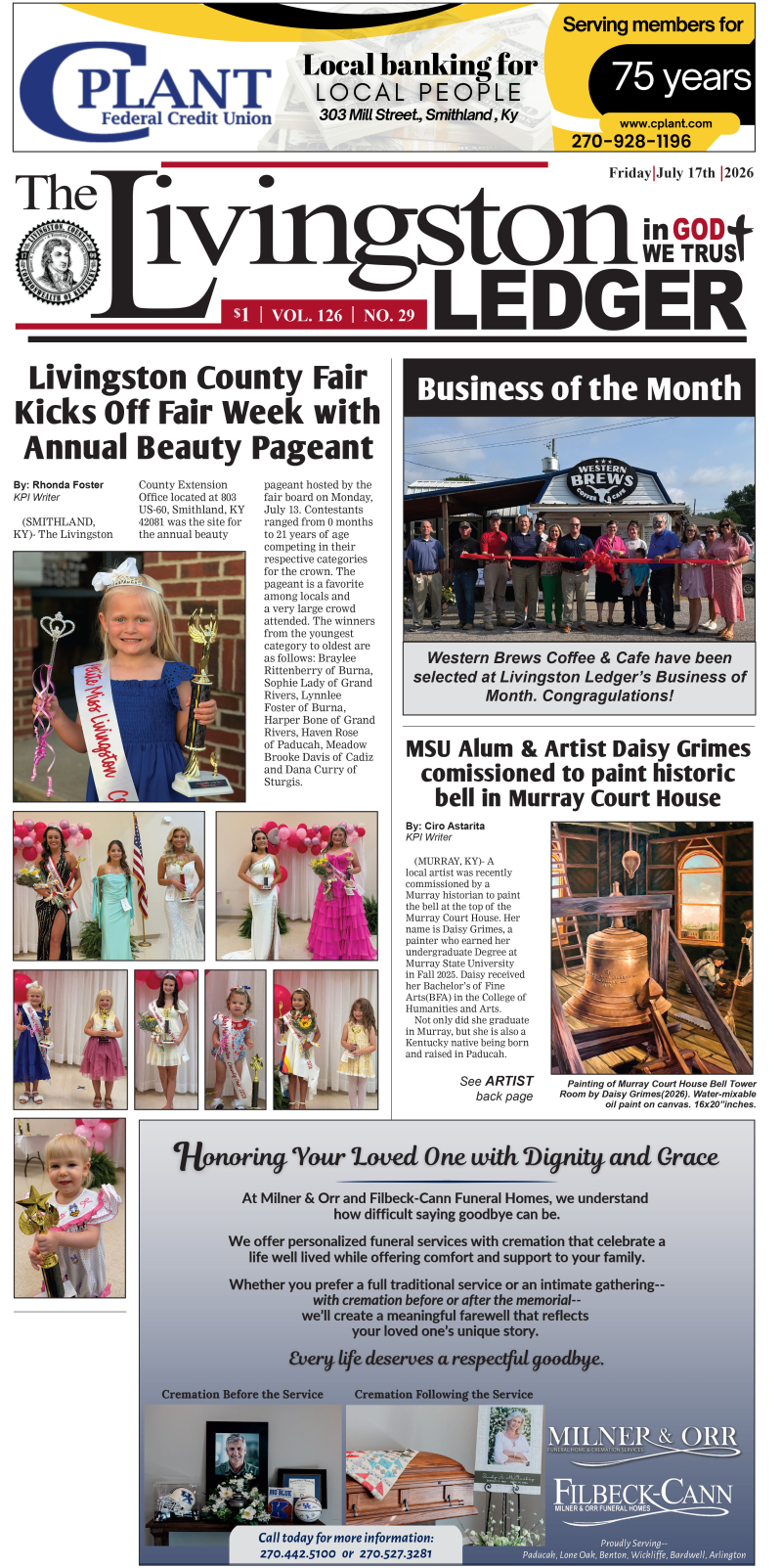 Livingston Ledger 7-17-26