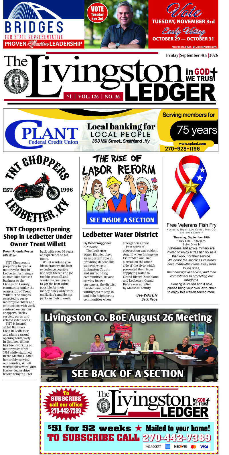 Livingston Ledger 9-4-26