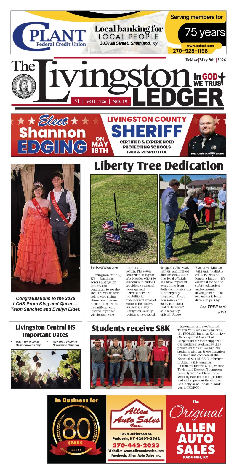 Livingston Ledger 5-8-26