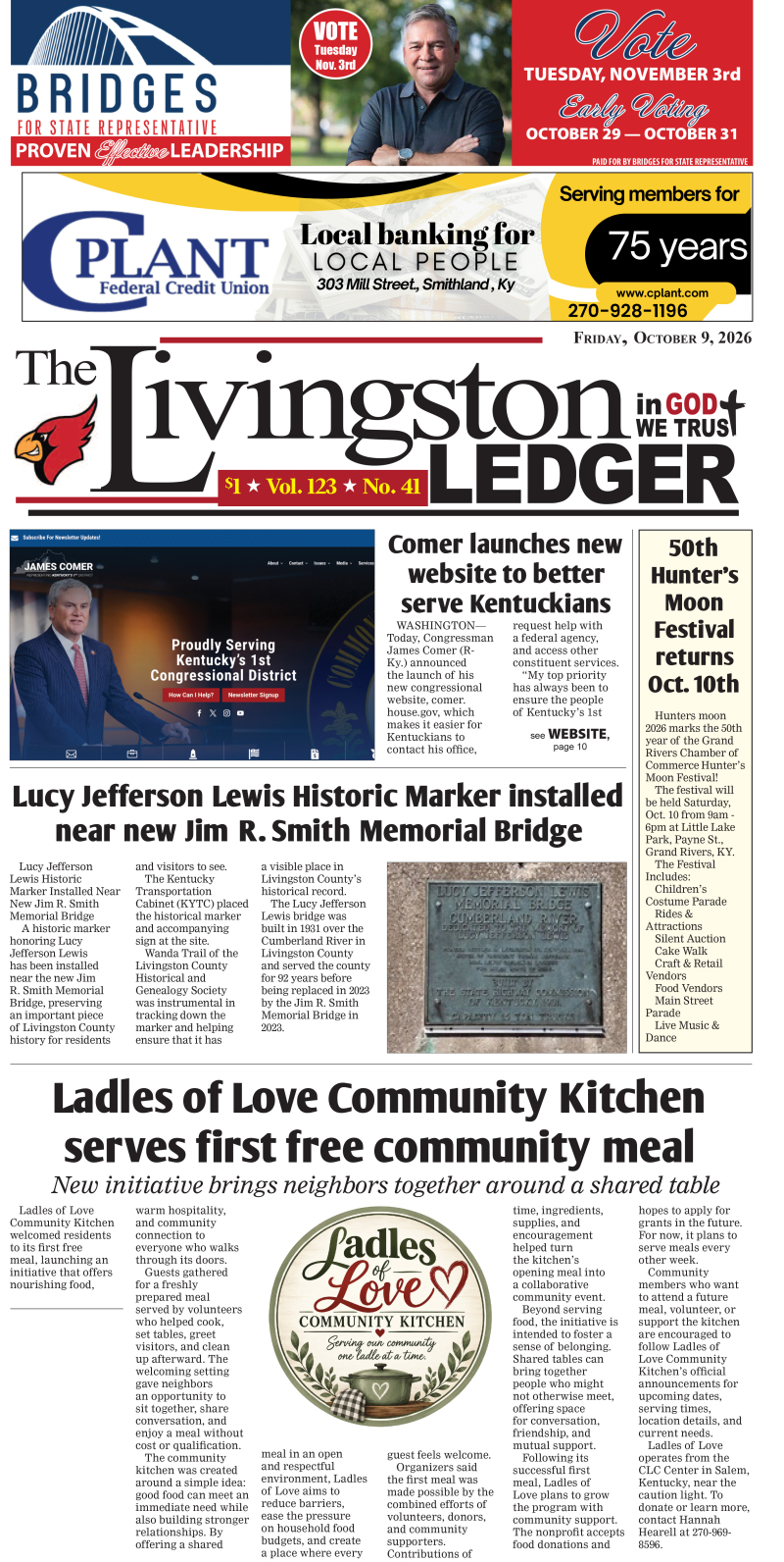 Livingston Ledger 10-9-26