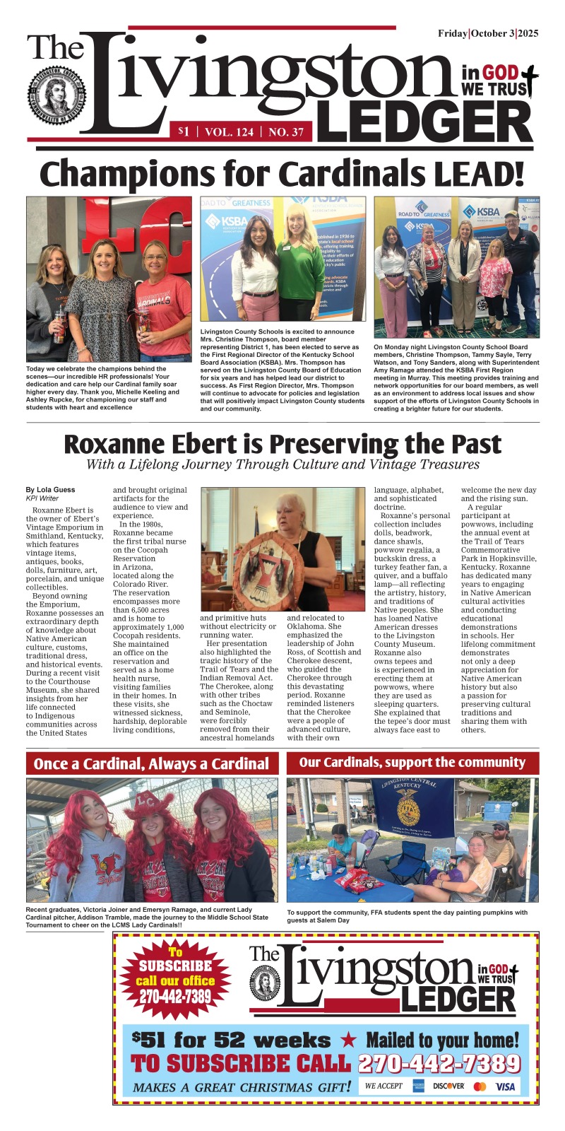 Livingston Ledger 10-3-25