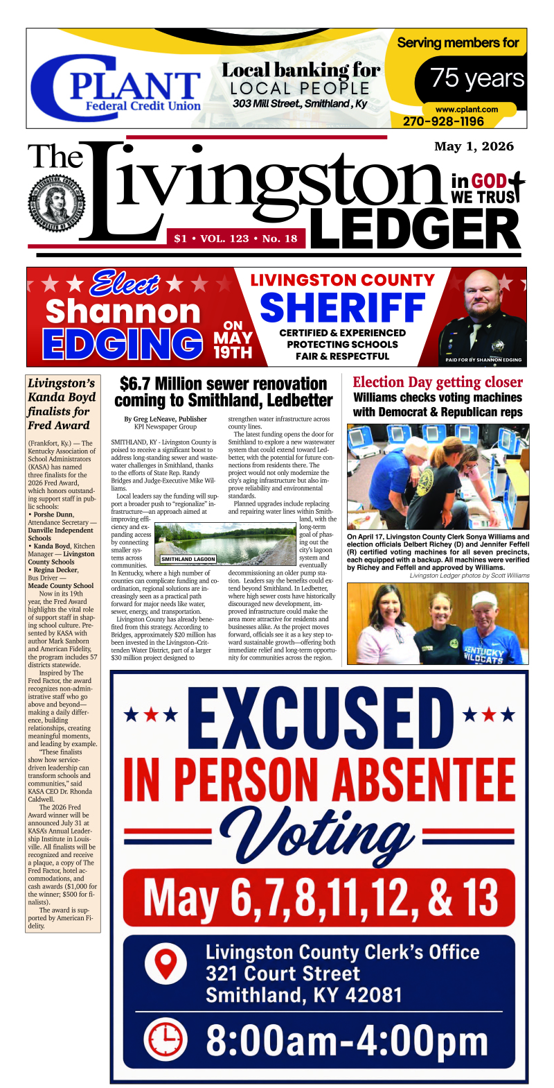 Livingston Ledger 5-1-26