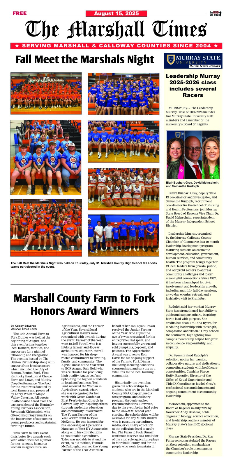 The Marshall Times 8-15-25