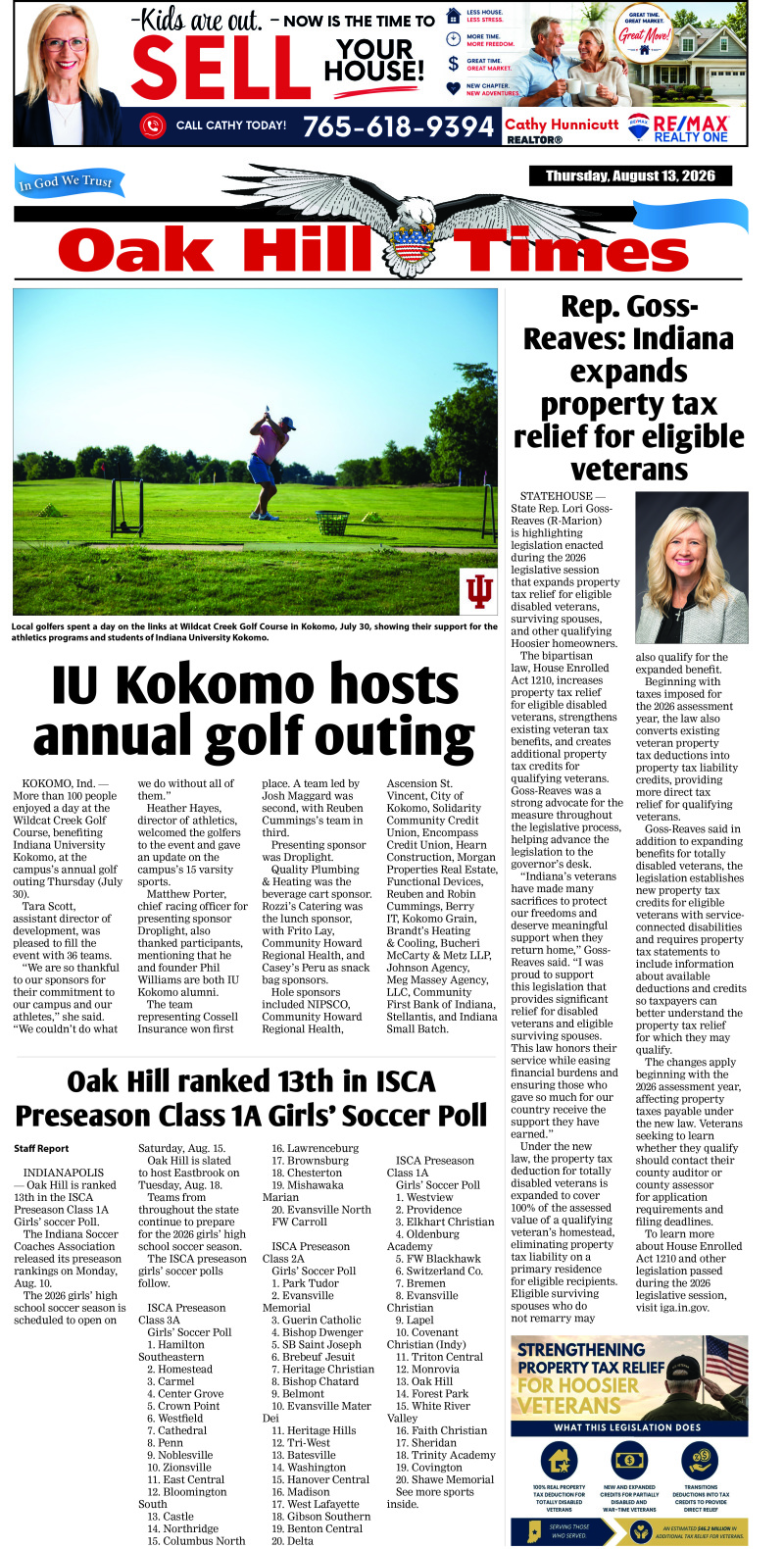 The Oakhill Times 8-13-26