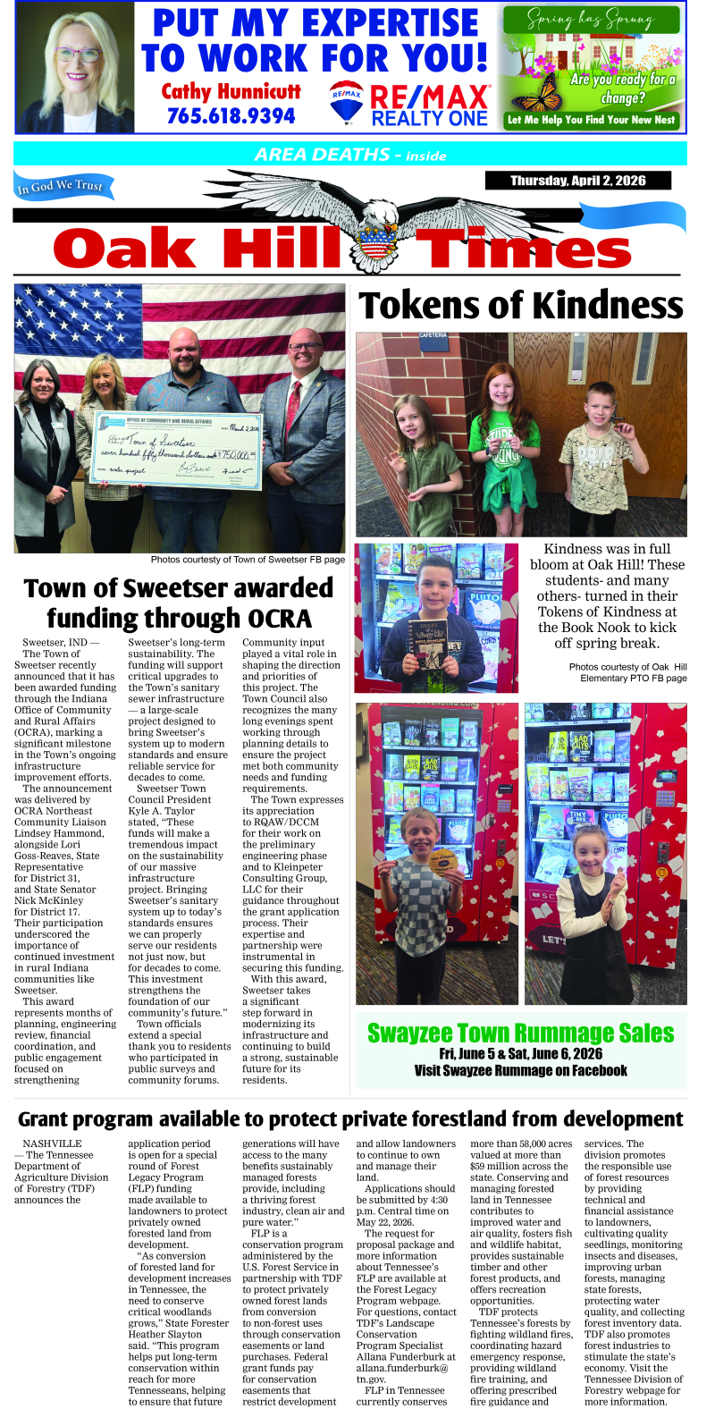 The Oakhill Times 4-2-26