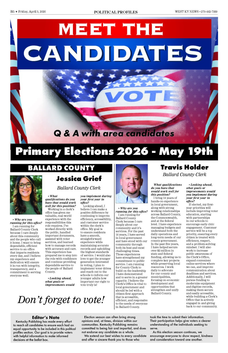 Politcial Profiles 2026