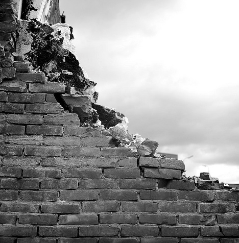 Broken down walls leave you vulnerable