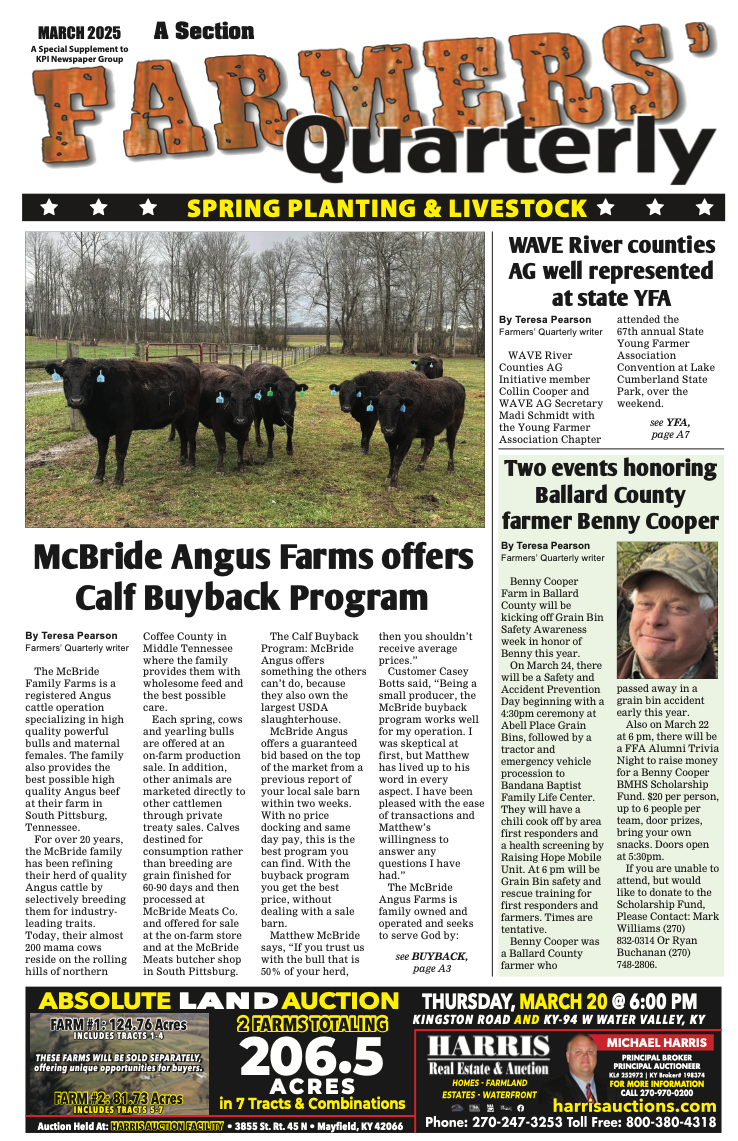 Farmers' Quarterly March 2025