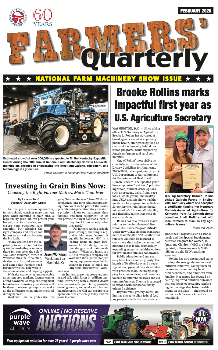 Farmers' Quarterly February 2026