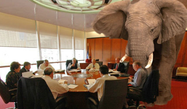 The elephant in the room