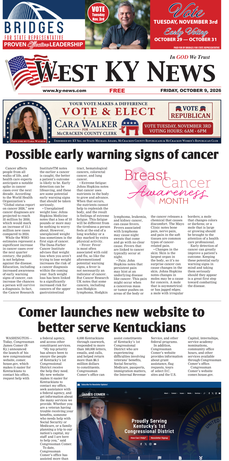 The West Ky News 10-9-26