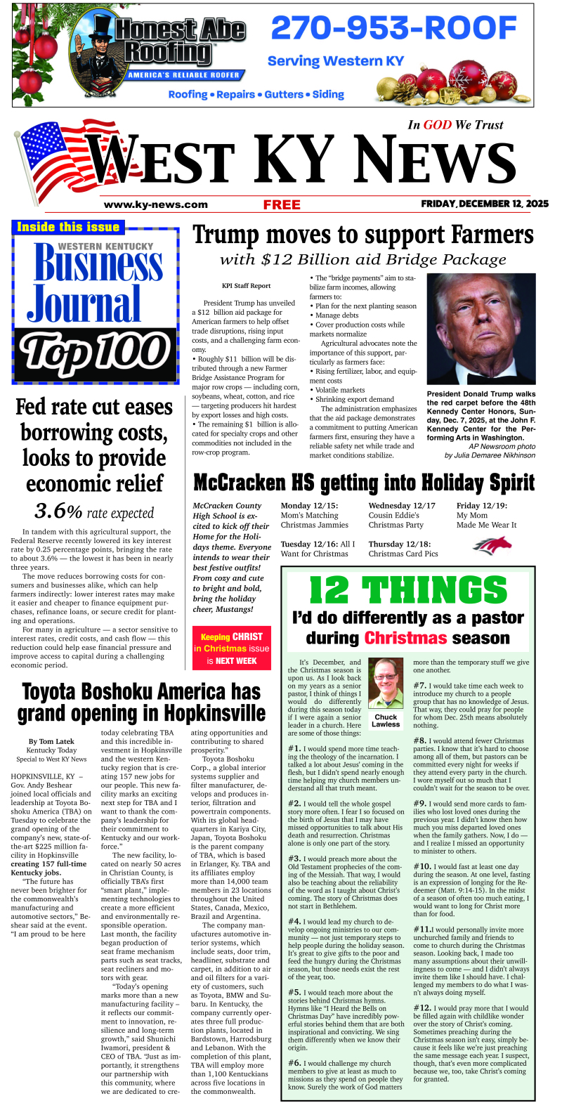The West Ky News 12-12-25