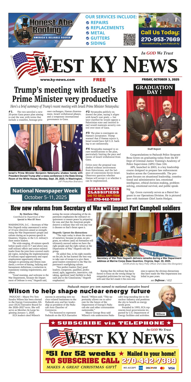 The West Ky News 10-3-2025