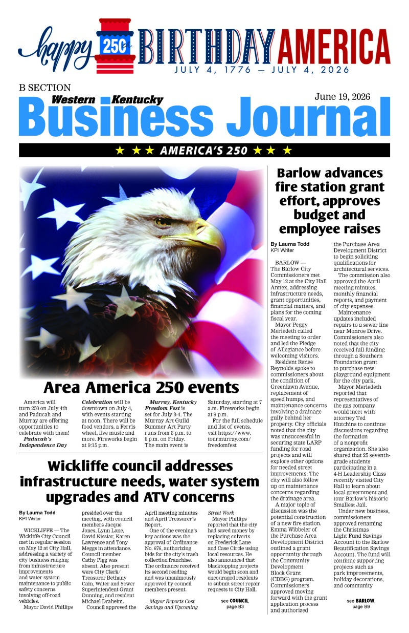 West Ky Business Journal June 2026