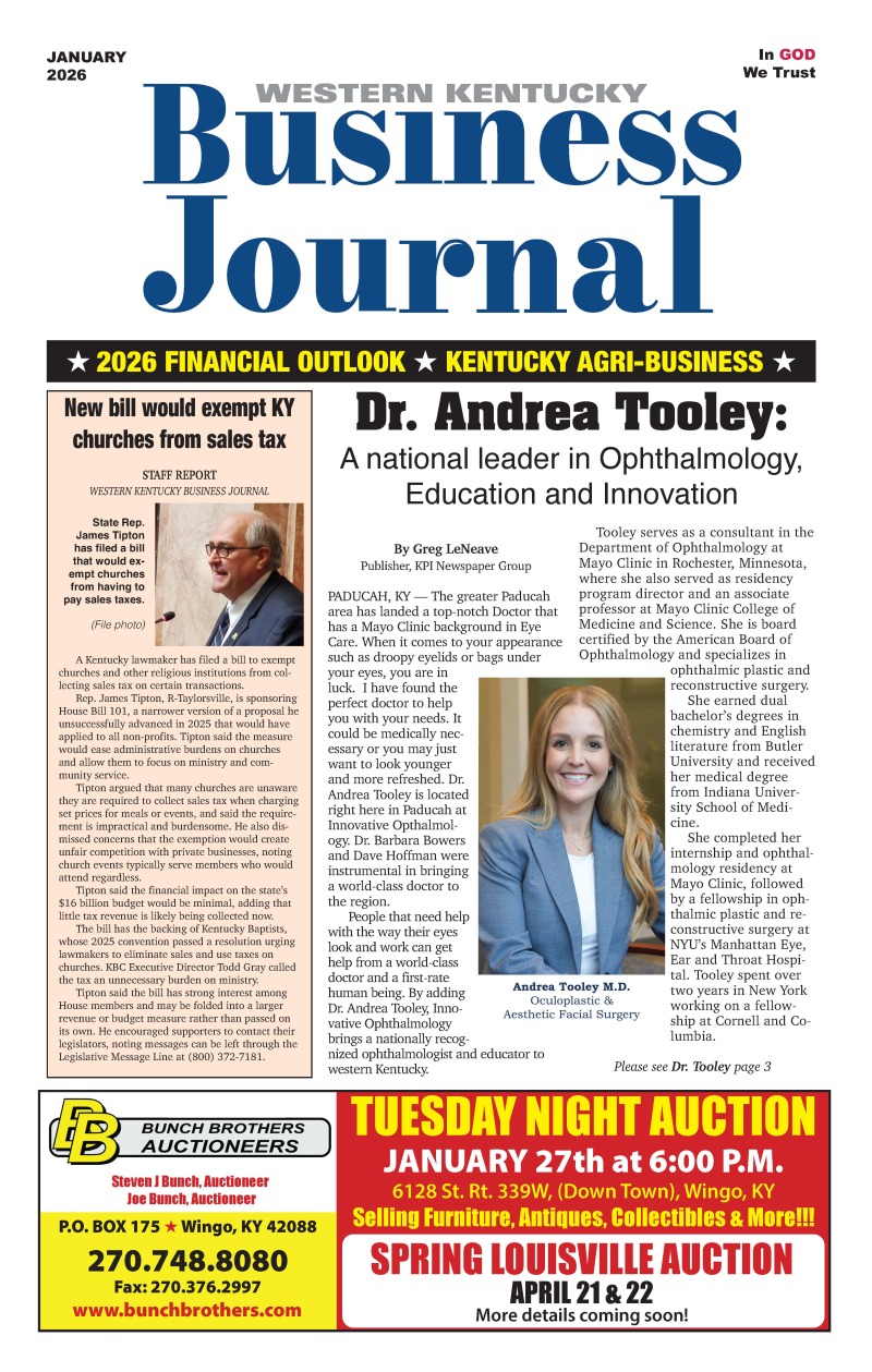 West Ky Business Journal January 2026